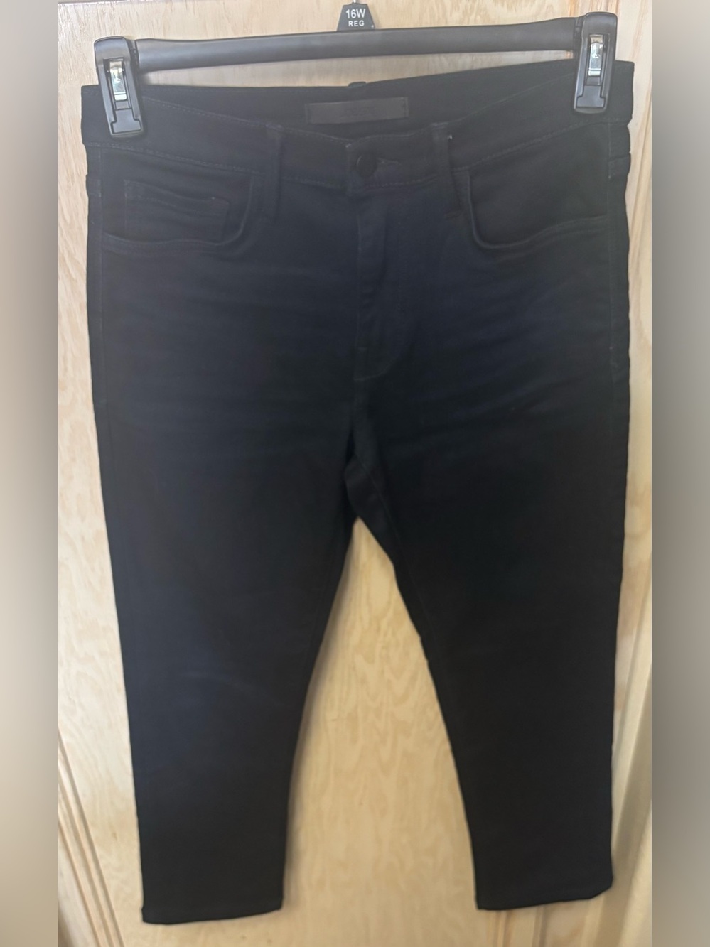 Joes Jeans Women’s Size 29 Black The Asher Slim Fit Kinetic Mid‎ Rise